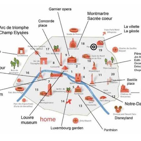 1 Chambre Arena - La Chapelle Paris Eksteriør bilde